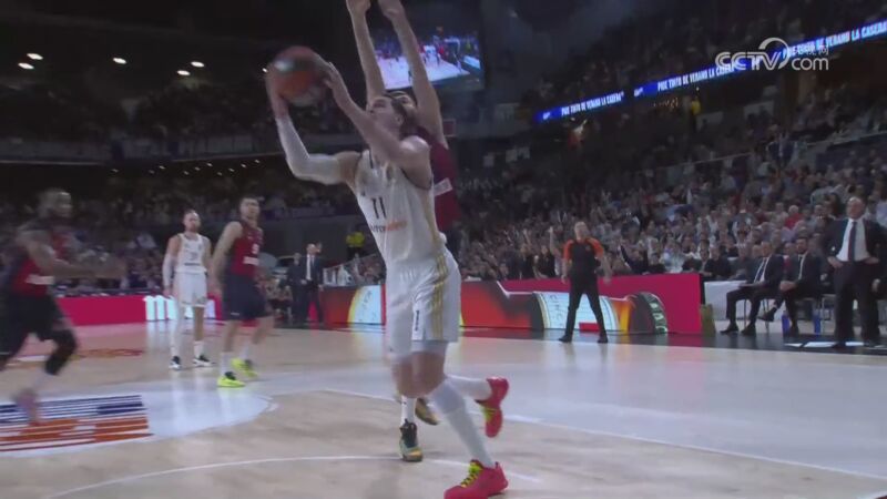 04月26日欧洲篮球联赛季后赛 皇家马德里 - 巴斯克尼亚 全场录像 集锦